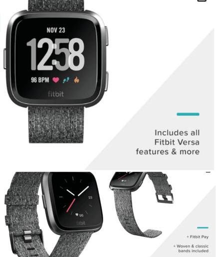 Fitbit Versa Special Smartwatch